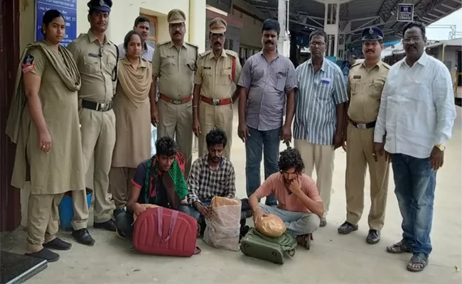 Police Seized Canja Transportation In West Godavari - Sakshi