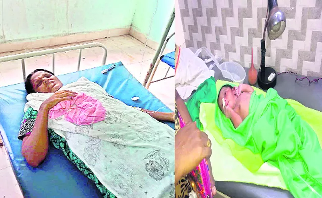 A Mother Left Her Newborn Daughter In korutla - Sakshi