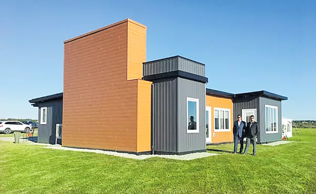 House Made With Plastic Bottles in Canada - Sakshi