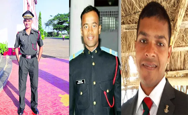 Special Story About 3 IIIT Students Of Nuziveedu Serving For Indian Military Service - Sakshi