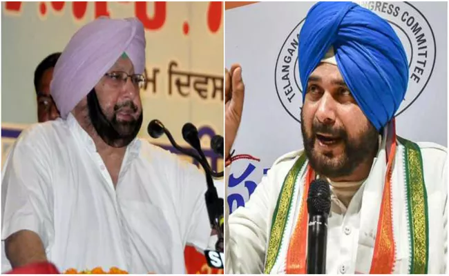 Captain Amarinder Singh received Sidhu's resignation letter - Sakshi