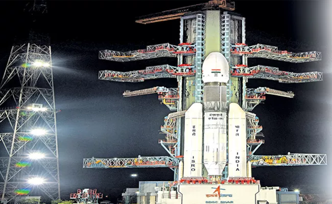 ISRO Launch Chandrayaan 2 Rocket In Andhra Pradesh - Sakshi