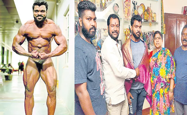 Kiran Kumar Want to Help For World Body Building Championship - Sakshi