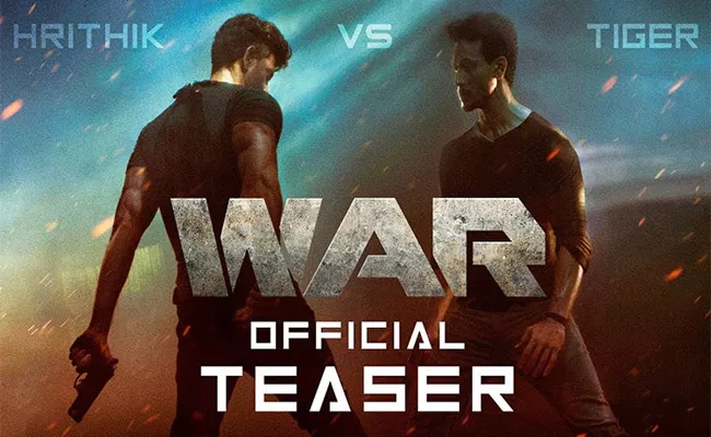 Bollywood WAR Movie teaser Released - Sakshi