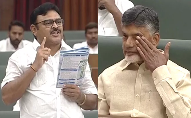 AP Budget 2019 YSRCP Leader Ambati Rambabu Critics Chandrababu Naidu - Sakshi