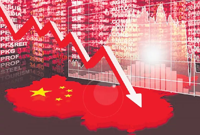 China GDP growth slows to 6.2 Persant in second quarter  - Sakshi