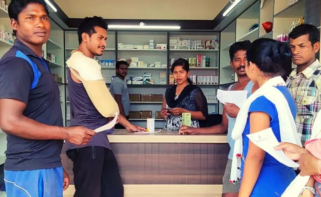 Young Girl Running Medical Shop In Maoist Area - Sakshi