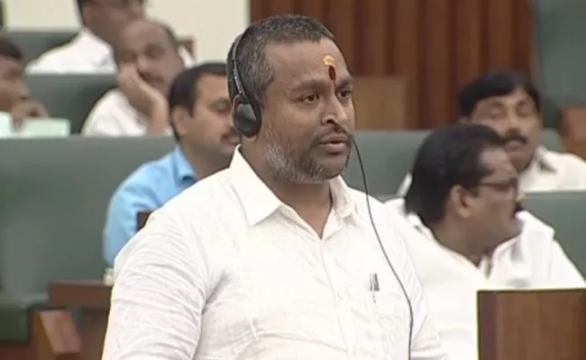 YSRCP MLA Alla Rama Krishna Reddy Speech In AP Assembly Over Sadavarti Lands - Sakshi