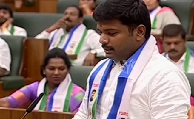 Best Political Speech By Gudivada-Amarnath-Reddy In AP  Assembly - Sakshi