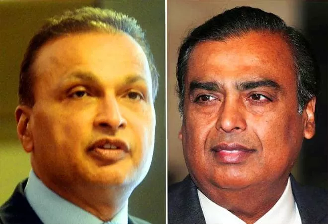 Mukesh Ambani Reliance Industries may bid for Anil's RCom in bankruptcy - Sakshi