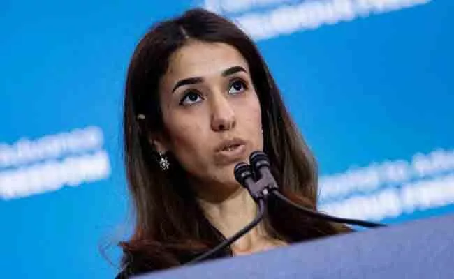 Donald Trump Asks Yazidi Activist Nadia Murad Why She Got Nobel Prize - Sakshi