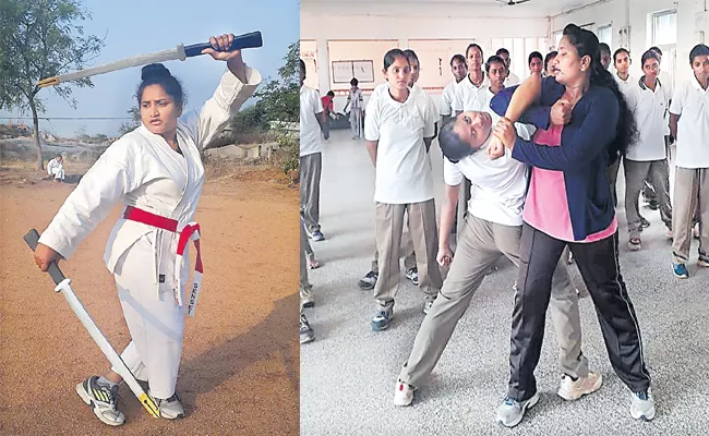 Self Defence Lessons From Lasmi Samrajyam - Sakshi