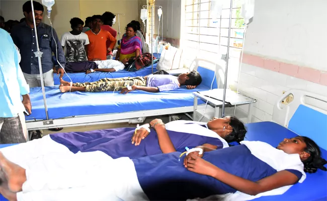 Students Admitted to Hospital After Consuming Tablets - Sakshi