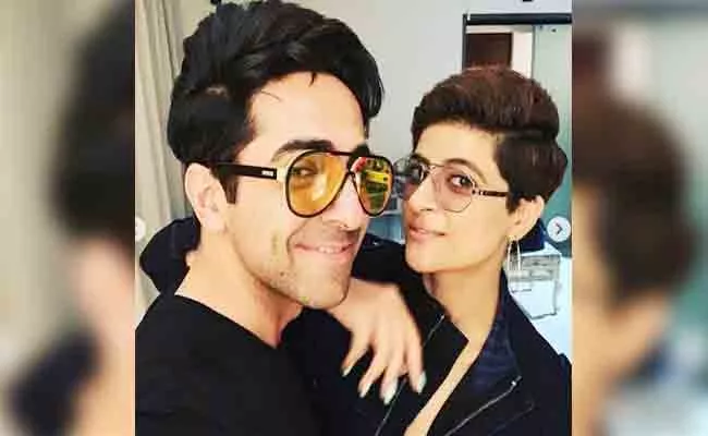 Tahira Kashyap Counter Trolls Calling Husband Ayushmann Khurrana Her Brother - Sakshi