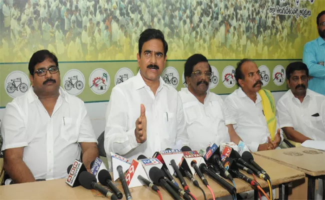 Constituency Incharges Not Attending TDP District Coordinating Committee - Sakshi