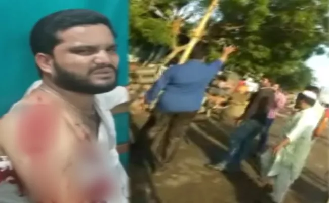 TDP Activists Attacked On YSRCP Activist  - Sakshi