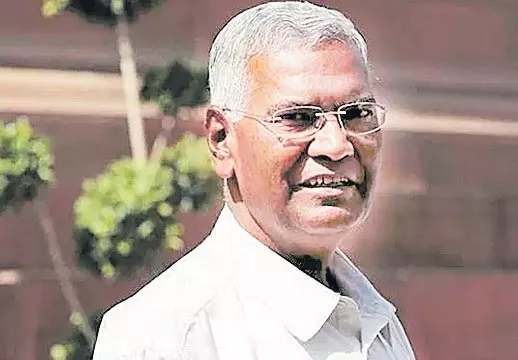 D Raja to take over as CPI general secretary replacing Sudhakar Reddy - Sakshi