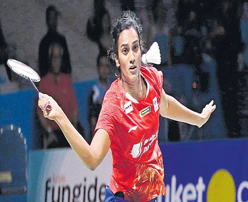 PV Sindhu beats Chen Yu Fei to march into final - Sakshi