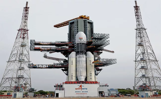 Indian Scientists Are Preparing For The Ambitious Chandrayaan 2 Launch Which Will Be Launched At 2.43 PM On Monday. - Sakshi