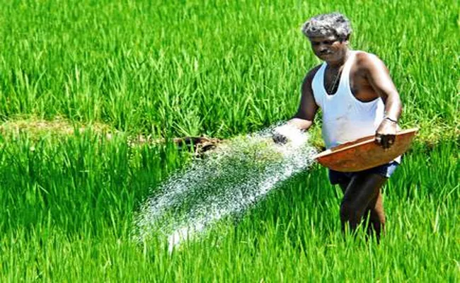 The Central Govt. Has Announced To Reduce The Complex Fertilizers Price Except Urea - Sakshi