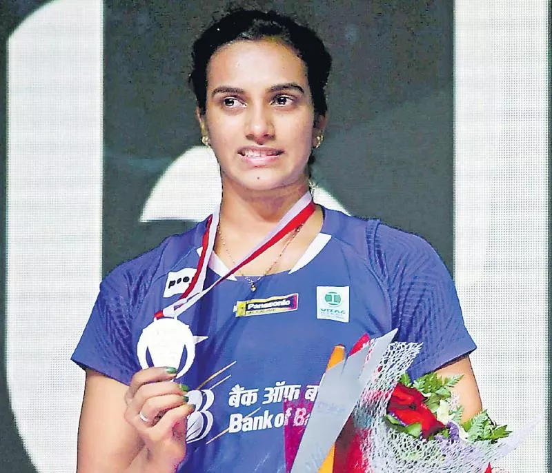 P V Sindhu ends runner-up at Indonesian Open - Sakshi