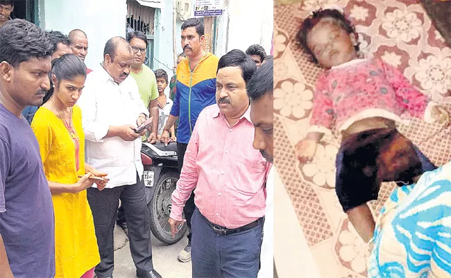 Child Death in Top Roof Collapse in Hyderabad - Sakshi