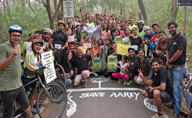 Mumbai Activists Fight To Save Aarey Colony - Sakshi