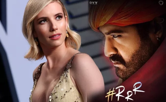 Emma Roberts Cast as Jr NTR's Heroine in Rajamouli RRR - Sakshi