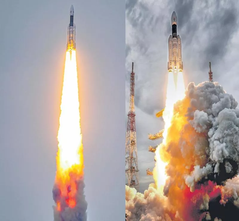 Chandrayaan 2 successfully launched - Sakshi