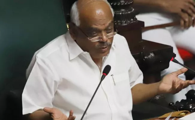 Karnatak Speaker Ramesh Kumar Emotional Speech In Assembly - Sakshi