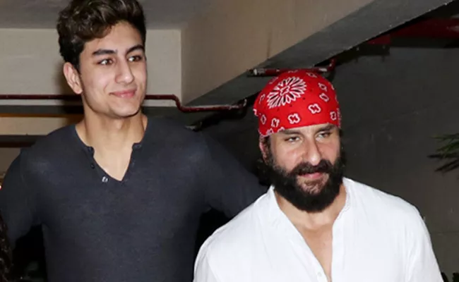 Saif Ali Khan Son Ibrahim Ali Khans Debut  In Bollywood - Sakshi