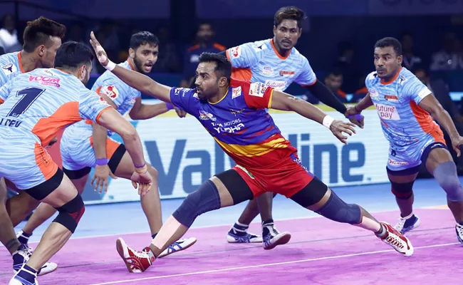 Pro Kabaddi League Bengal Warriors Beat UP Yoddha - Sakshi