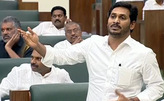 CM YS Jagan Slams TDP in Assembly - Sakshi