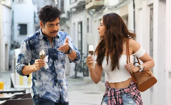 Manmadhudu 2 Makes a Decent Pre Release Business - Sakshi