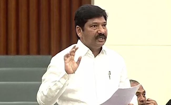 Jogi Ramesh Speech In AP Assembly Over Bandaru Port - Sakshi