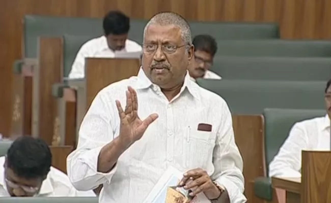 Samineni Udayabhanu Speech In AP Assembly On House Scheme - Sakshi