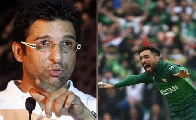 Wasim Akram Says Bit Surprising Mohammad Amir Decision to Retire from Test Cricket - Sakshi