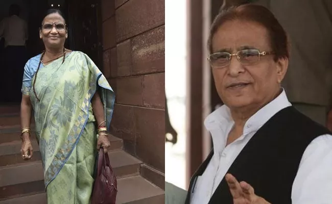 Will Never Forgive Azam Khan Even If He Apologises Says Rama Devi - Sakshi