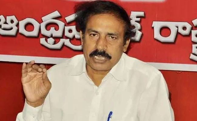 Ramakrishna Fires On MP Kesineni Over His Comments Against Communist Parties - Sakshi