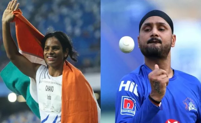 Rejects Nominations of Dutee Chand and Harbhajan Singh for National Awards - Sakshi