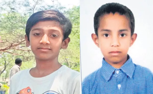 Two Boys Disappeared And Floated In Pond In Mylardevpally - Sakshi