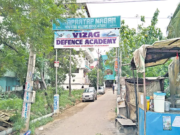 Bullying of Vizag Defense Academy employees To parents of students who ask for TC - Sakshi