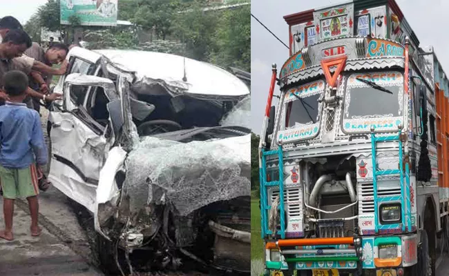 Unnao Survivor Injured In Crash With Truck - Sakshi