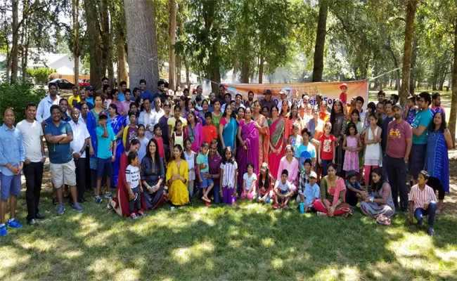 Telangana NRIs Vanabhojanalu Celebrations In America - Sakshi