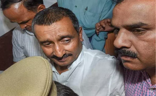 BJP MLA Kuldeep Sengar among10 named in FIR  - Sakshi