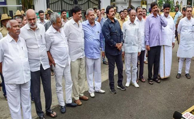 Karnataka:disqualified MLAs In Dilemma  - Sakshi