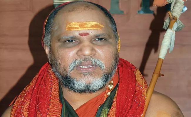 Swami Swaroopananda Will Go TO the Rishikesh Tomorrow - Sakshi