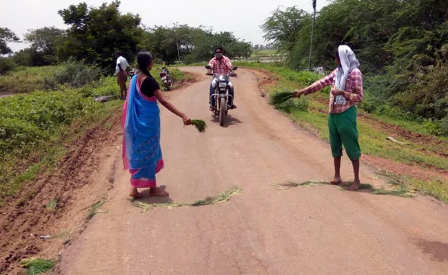 People Collecting Money Forceful In Pedavegi - Sakshi