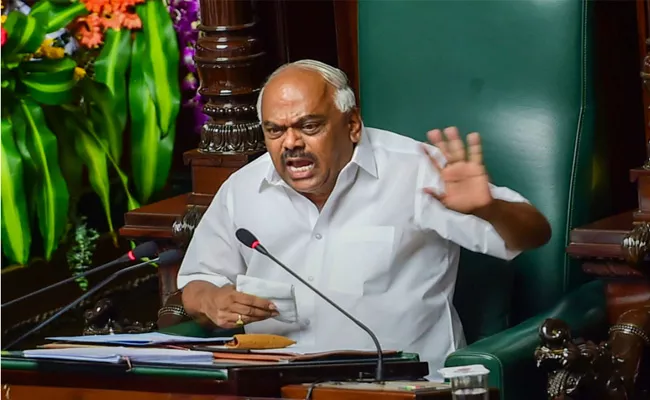 Editorial Article On Karnataka Speaker Ramesh Kumar - Sakshi