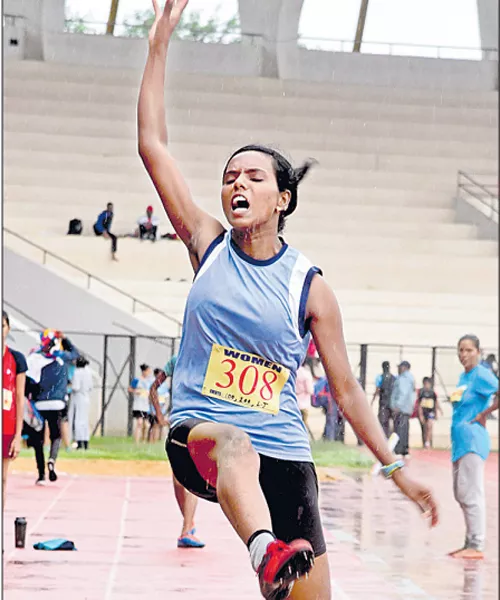 Kavya And Nandini Got Gold Medals - Sakshi